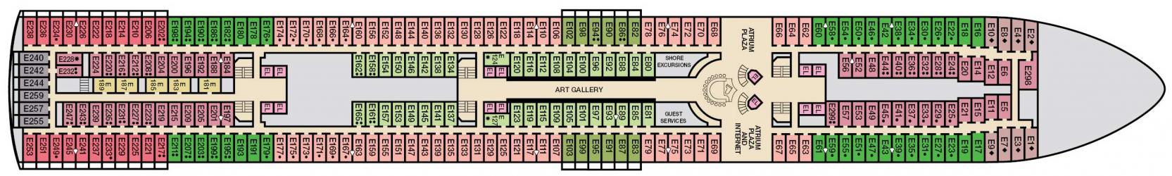 Cubierta 7 Carnival Elation