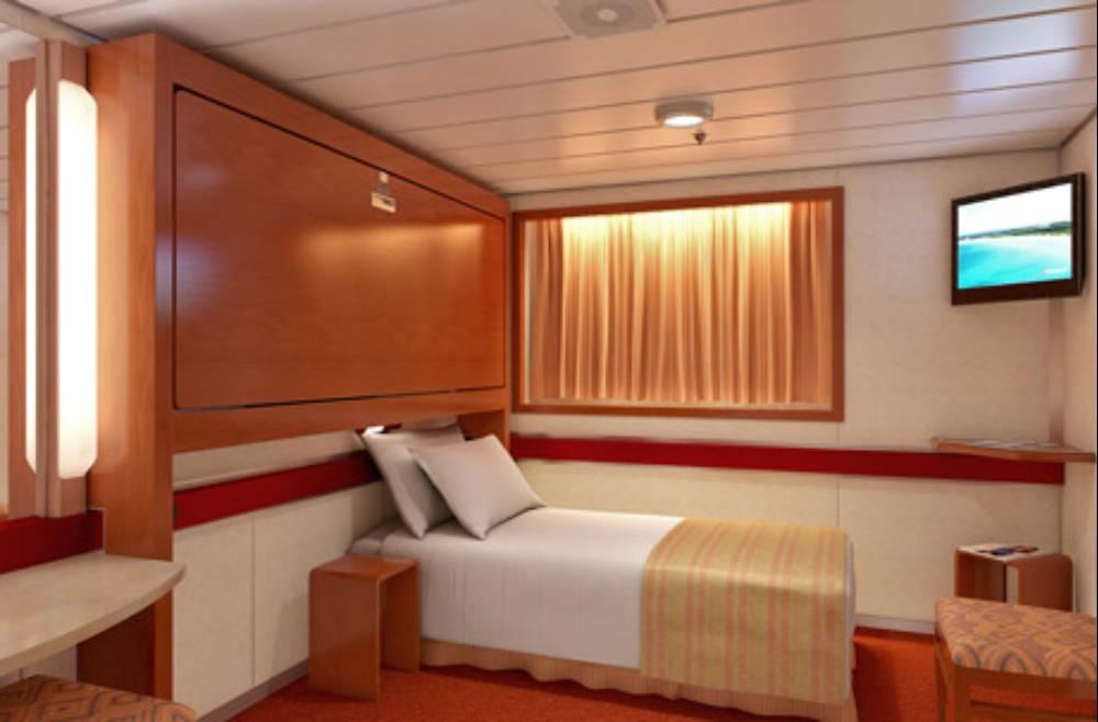 Camarote interior con literas Carnival Fantasy