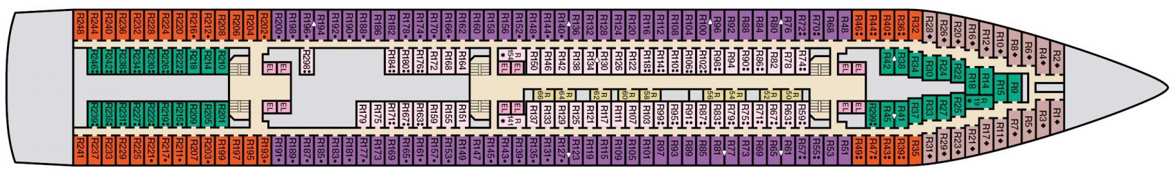 Cubierta 4 Carnival Fascination