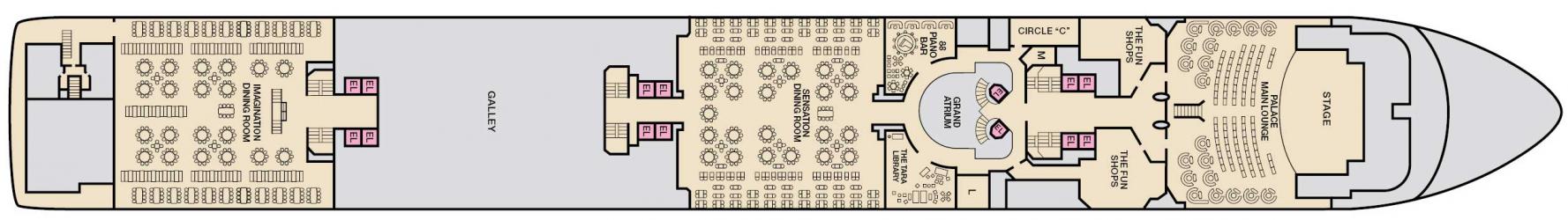 Cubierta 8 Carnival Fascination
