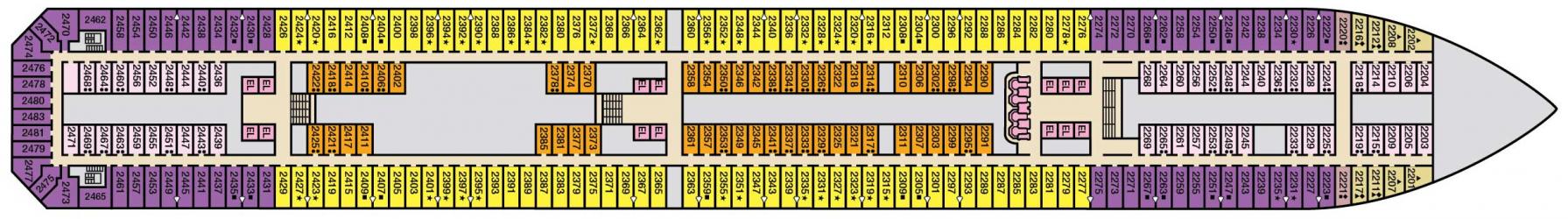 Cubierta 2 Carnival Freedom