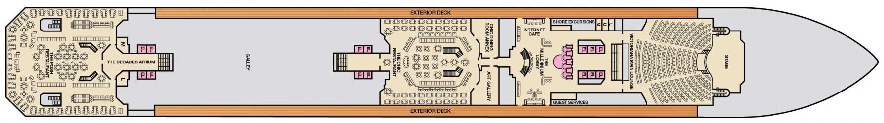 Cubierta 3 Carnival Freedom