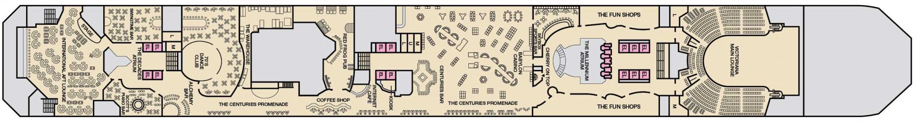 Cubierta 5 Carnival Freedom