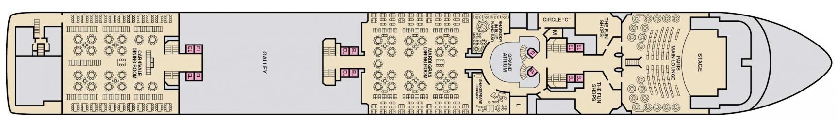 Cubierta 8 Carnival Inspiration