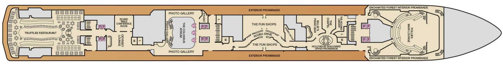 Cubierta 3 Carnival Legend