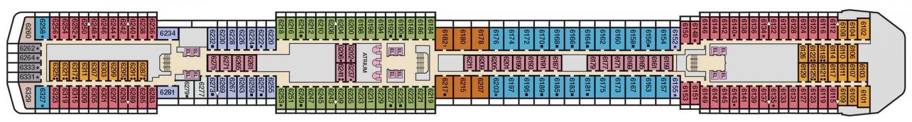 Cubierta 6 Carnival Legend