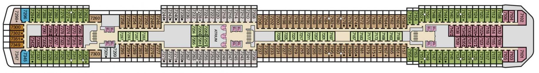 Cubierta 7 Carnival Legend