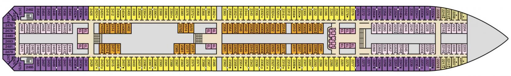 Cubierta 2 Carnival Liberty