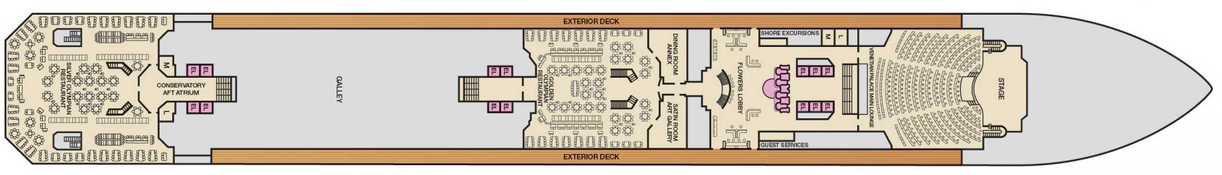 Cubierta 3 Carnival Liberty