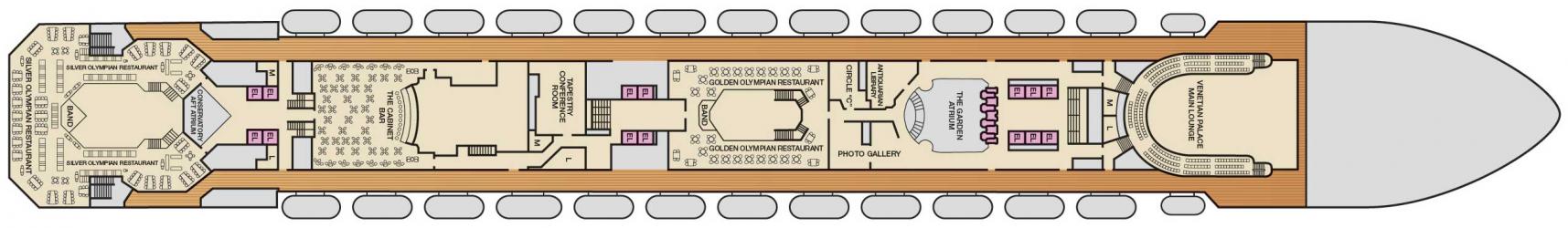 Cubierta 4 Carnival Liberty