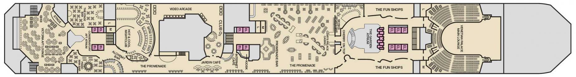 Cubierta 5 Carnival Liberty