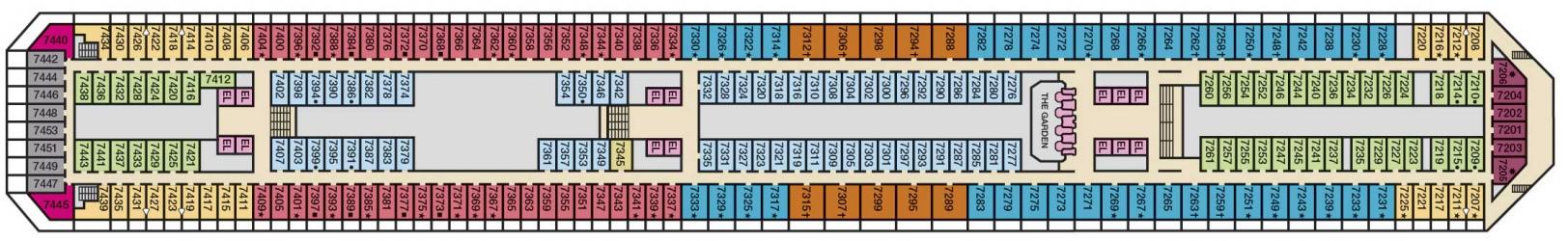 Cubierta 7 Carnival Liberty