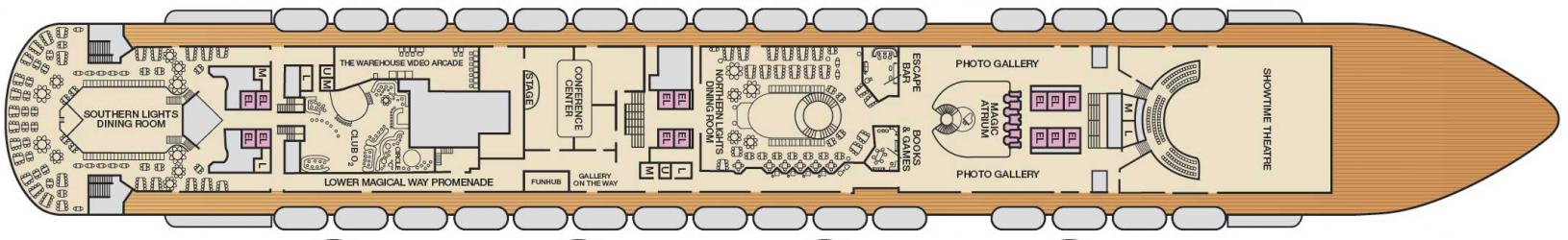 Cubierta 4 Carnival Magic
