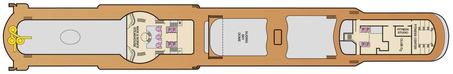 Cubierta 10 Carnival Miracle