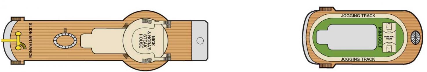 Cubierta 11 Carnival Miracle