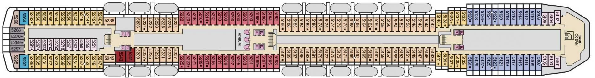 Cubierta 5 Carnival Miracle