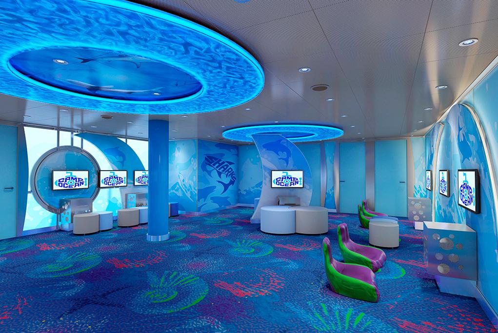 Camarote Camp Ocean - Carnival Spirit