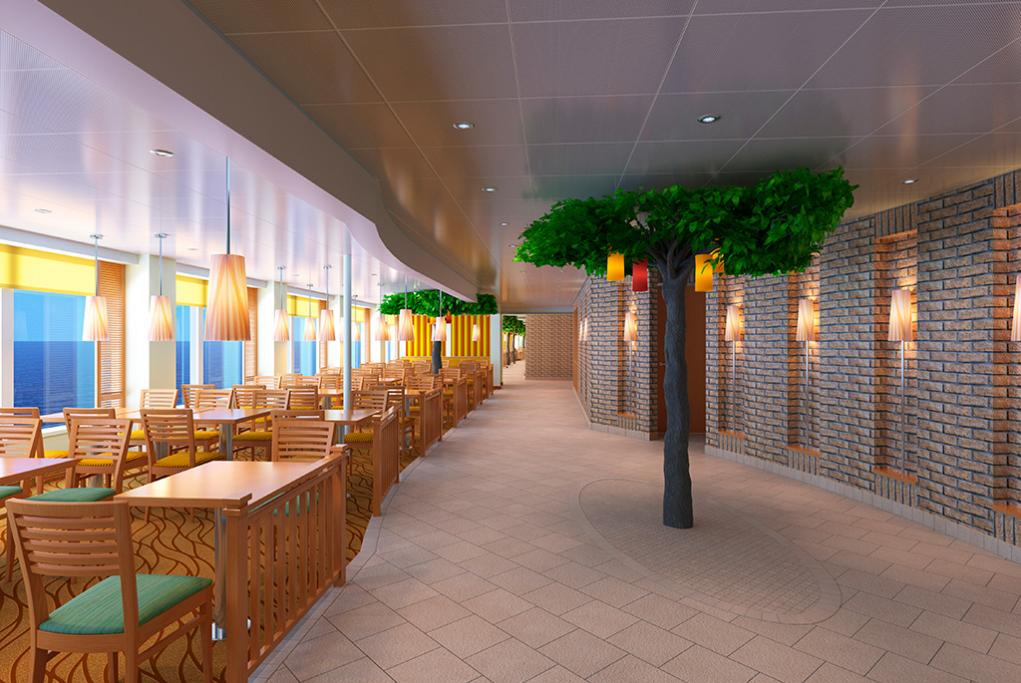 Buffet Lido Marketplace Carnival Panorama