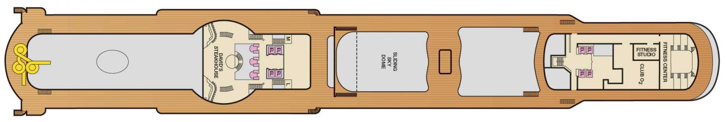 Cubierta 10 Carnival Pride