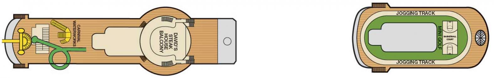 Cubierta 11 Carnival Pride