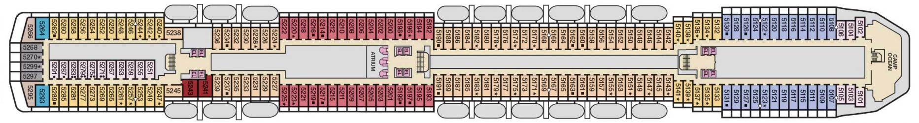 Cubierta 5 Carnival Pride