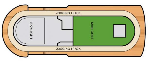 Cubierta 14 Carnival Sensation