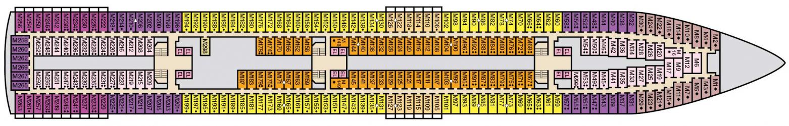 Cubierta 5 Carnival Sensation