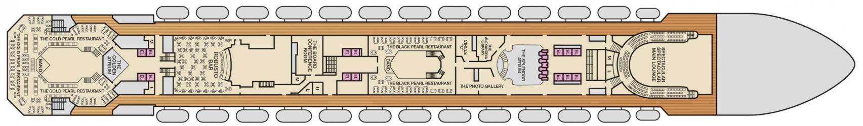 Cubierta 4 Carnival Splendor