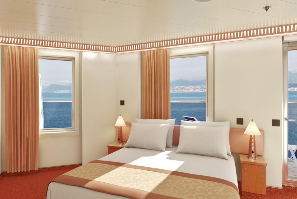 Camarote con balcón Carnival Triumph