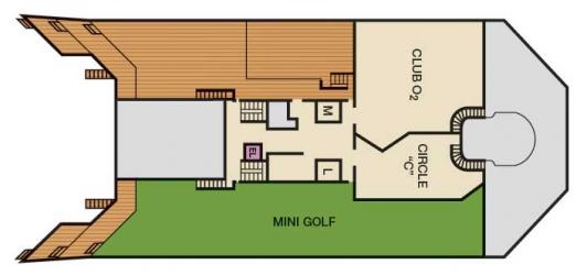 Cubierta 12 Carnival Triumph