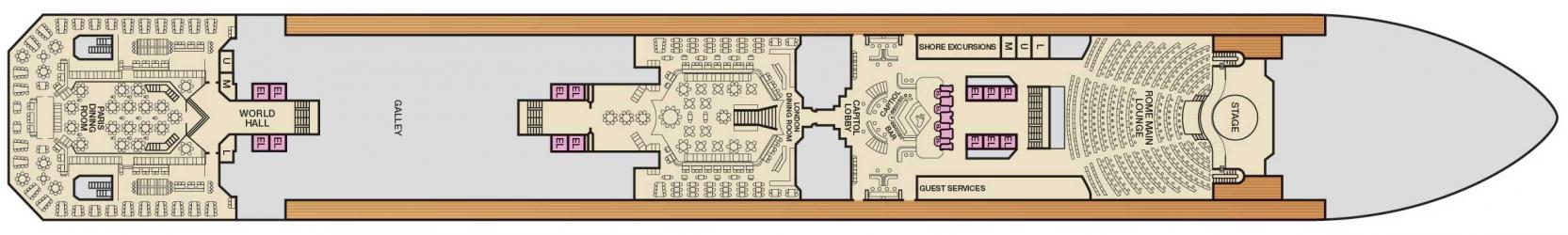 Cubierta 3 Carnival Triumph