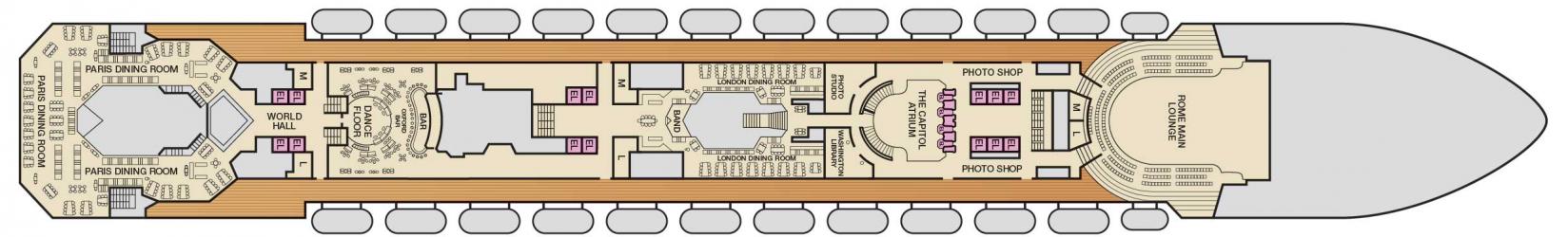 Cubierta 4 Carnival Triumph
