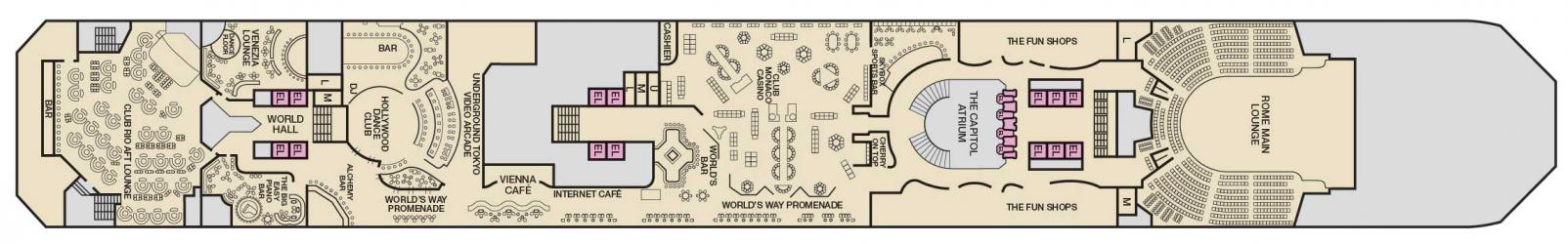 Cubierta 5 Carnival Triumph