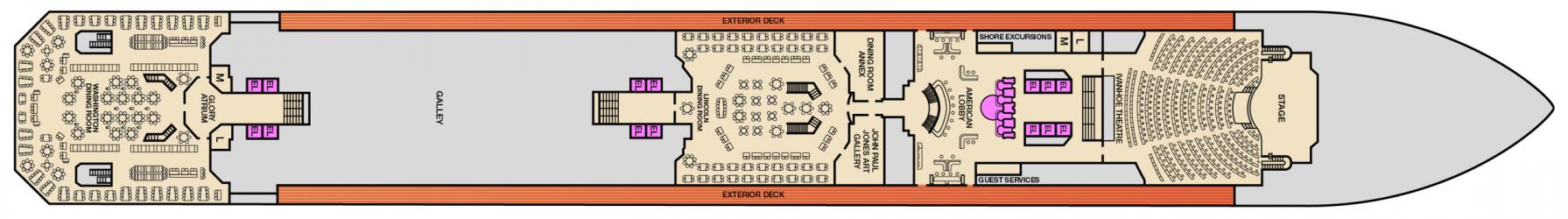 Cubierta 3 Carnival Valor