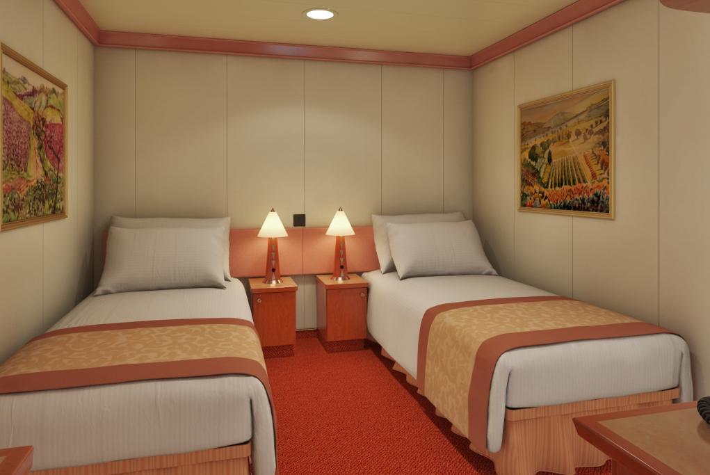 Camarote Interior Carnival Victory