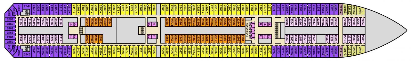 Cubierta 2 Carnival Victory