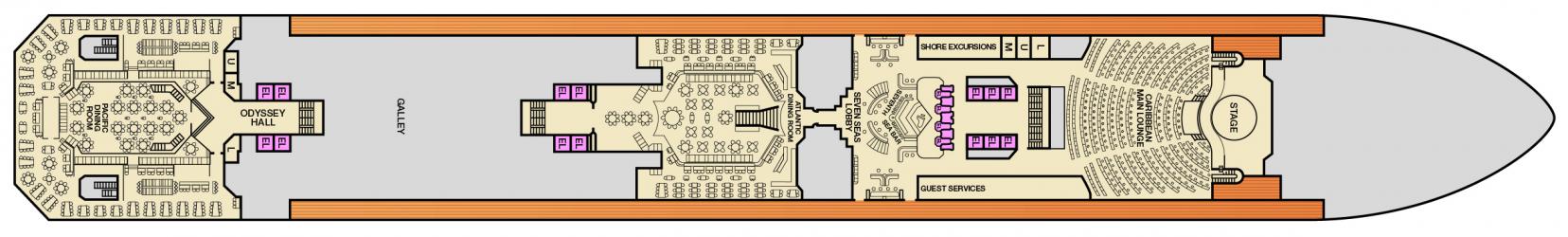 Cubierta 3 Carnival Victory