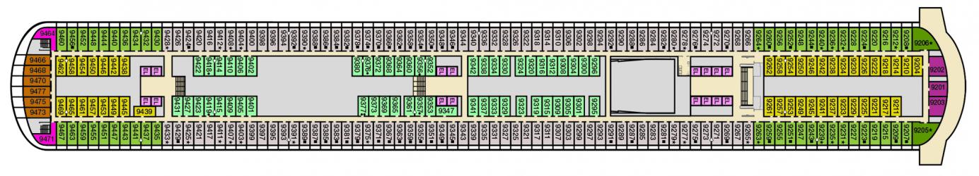 Cubierta 9 Carnival Vista