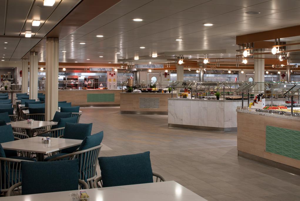 Buffet Oceanview Celebrity Apex