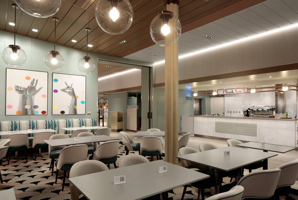 Cafetería Secondo Bacio Celebrity Apex