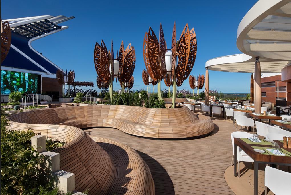 Camarote The Rooftop Garden - Celebrity Apex