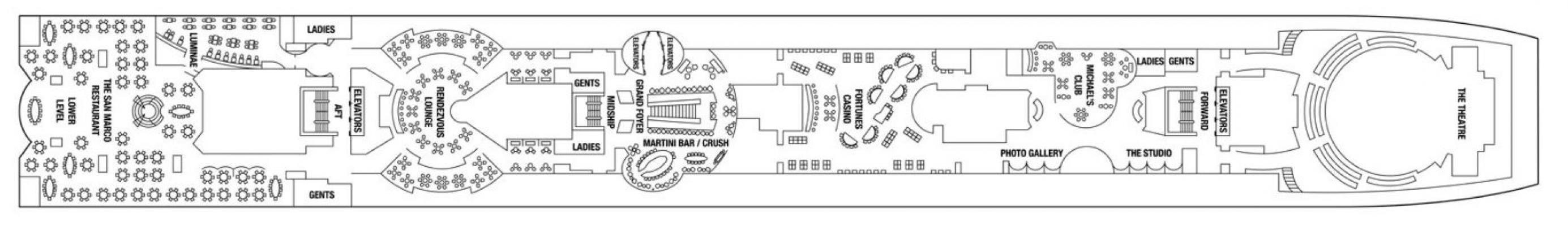 Cubierta 4 Celebrity Constellation