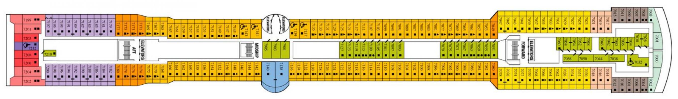 Cubierta 7 Celebrity Constellation