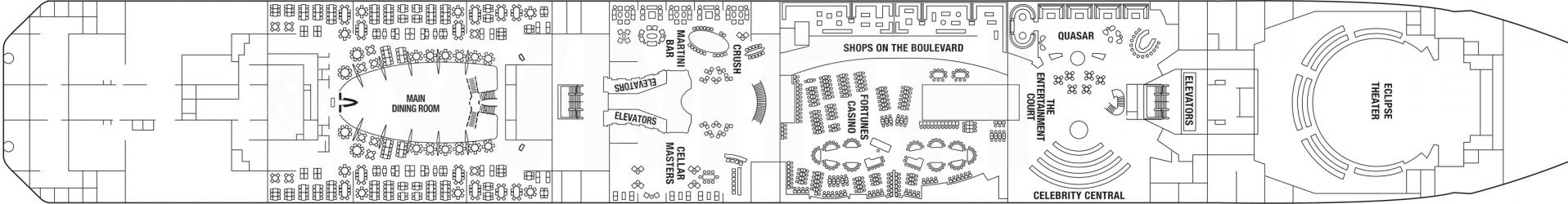 Cubierta 4 Celebrity Eclipse