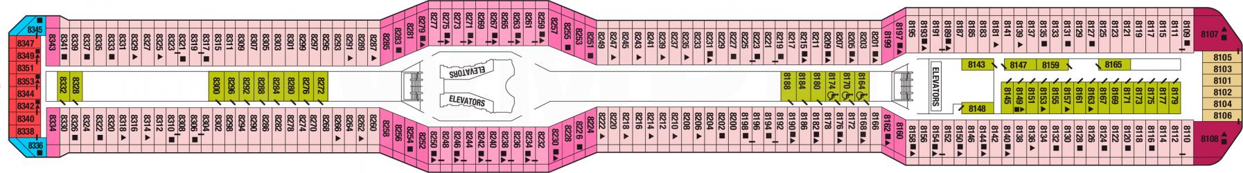 Cubierta 8 Celebrity Eclipse