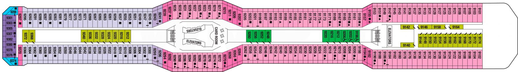 Cubierta 9 Celebrity Eclipse