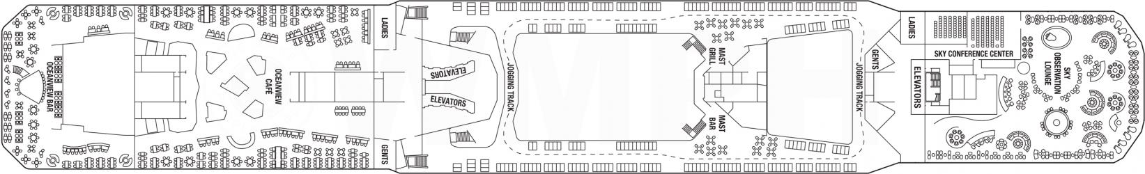 Cubierta 14 Celebrity Equinox