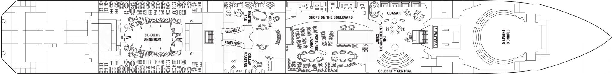 Cubierta 4 Celebrity Equinox