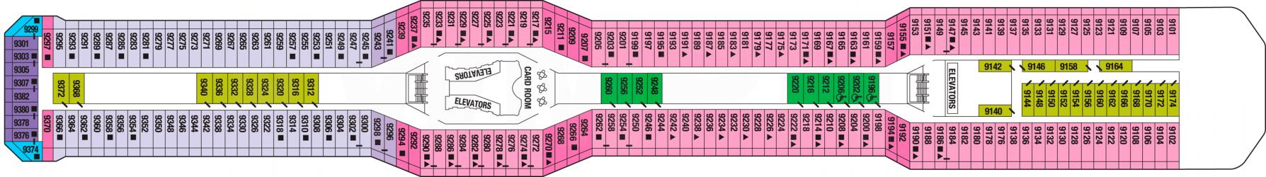 Cubierta 9 Celebrity Equinox