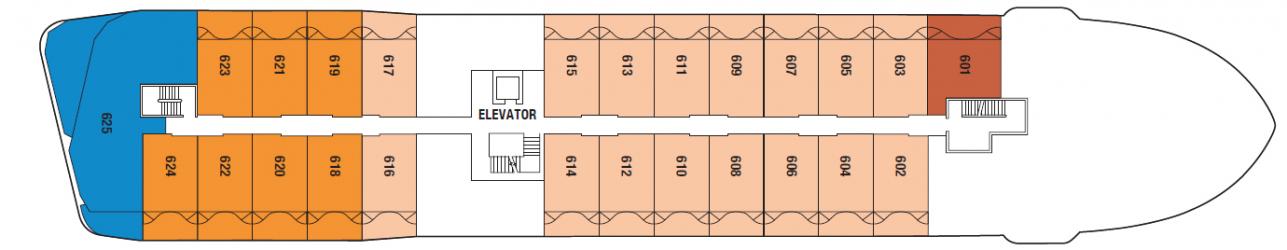 Cubierta 6 Celebrity Flora